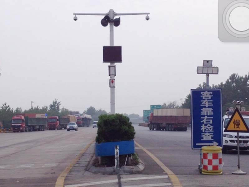 开封市高速交警支队固定测速现场拦截系统